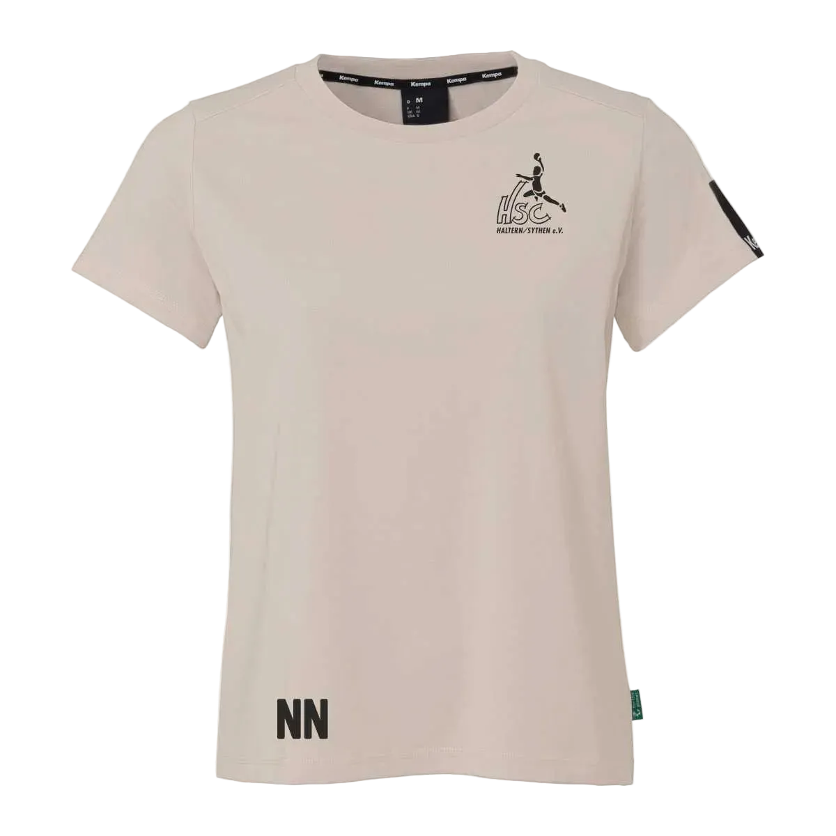 BIGTIME Kempa HSC STMNT T-Shirt Damen beige Front