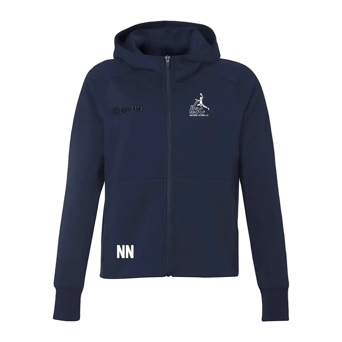 BIGTIME Kempa HSC STMNT Jacke Damen navy Front
