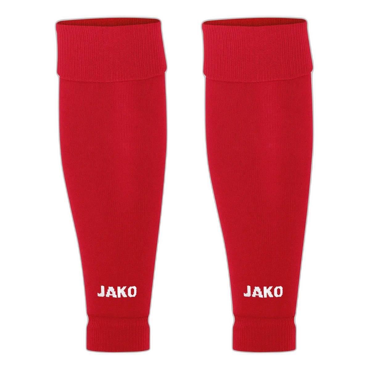 Jako Tube Stutzen Unisex sportrot Front
