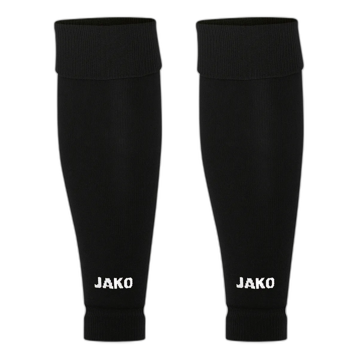Jako Tube Stutzen Unisex schwarz Front #farbe_schwarz