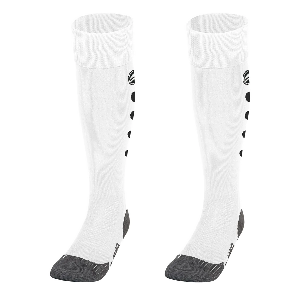 Jako Stutzenstrumpf Roma Unisex weiß Front #farbe_weiss