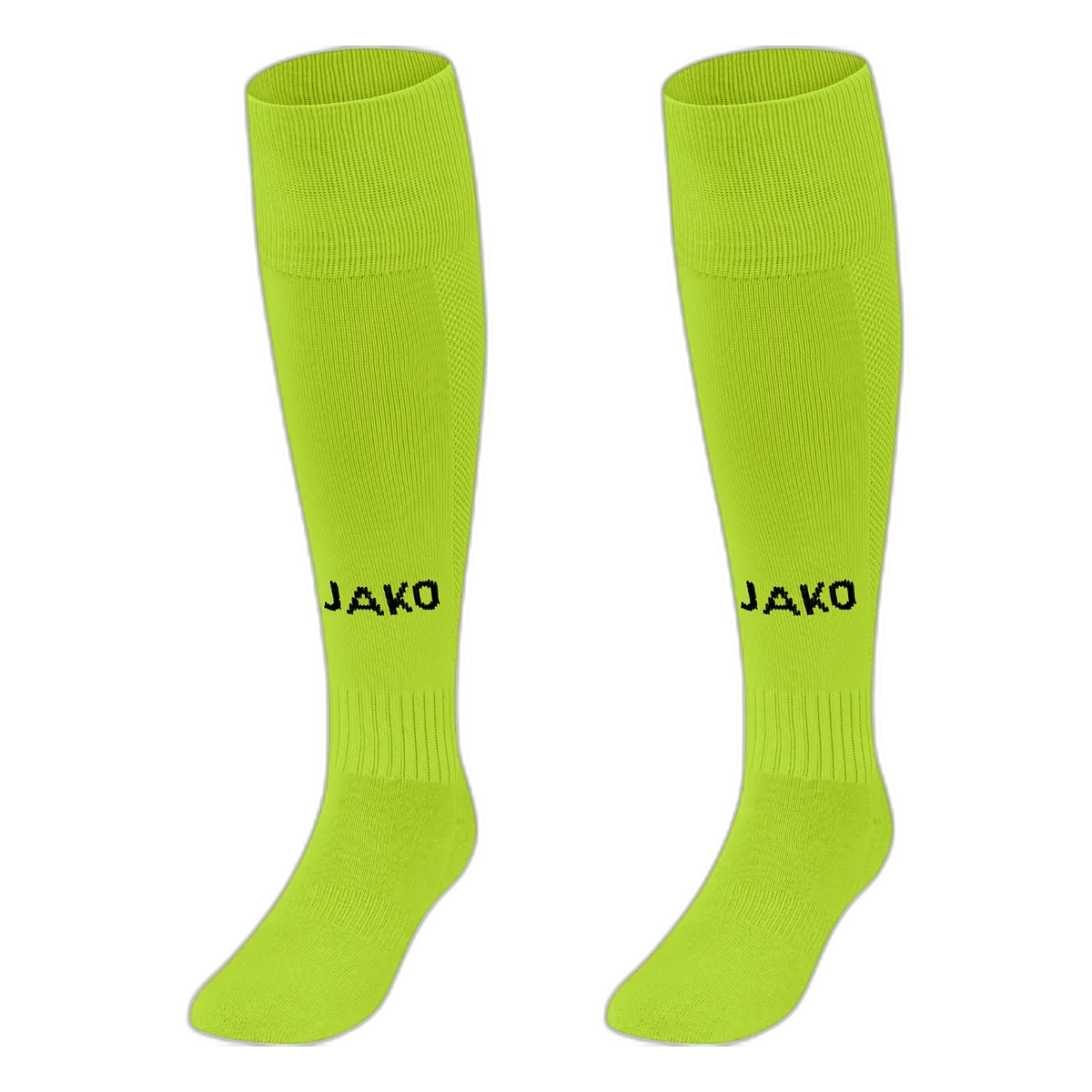 Jako Stutzenstrumpf Glasgow 2.0 Unisex neongrün Front #farbe_neongrun