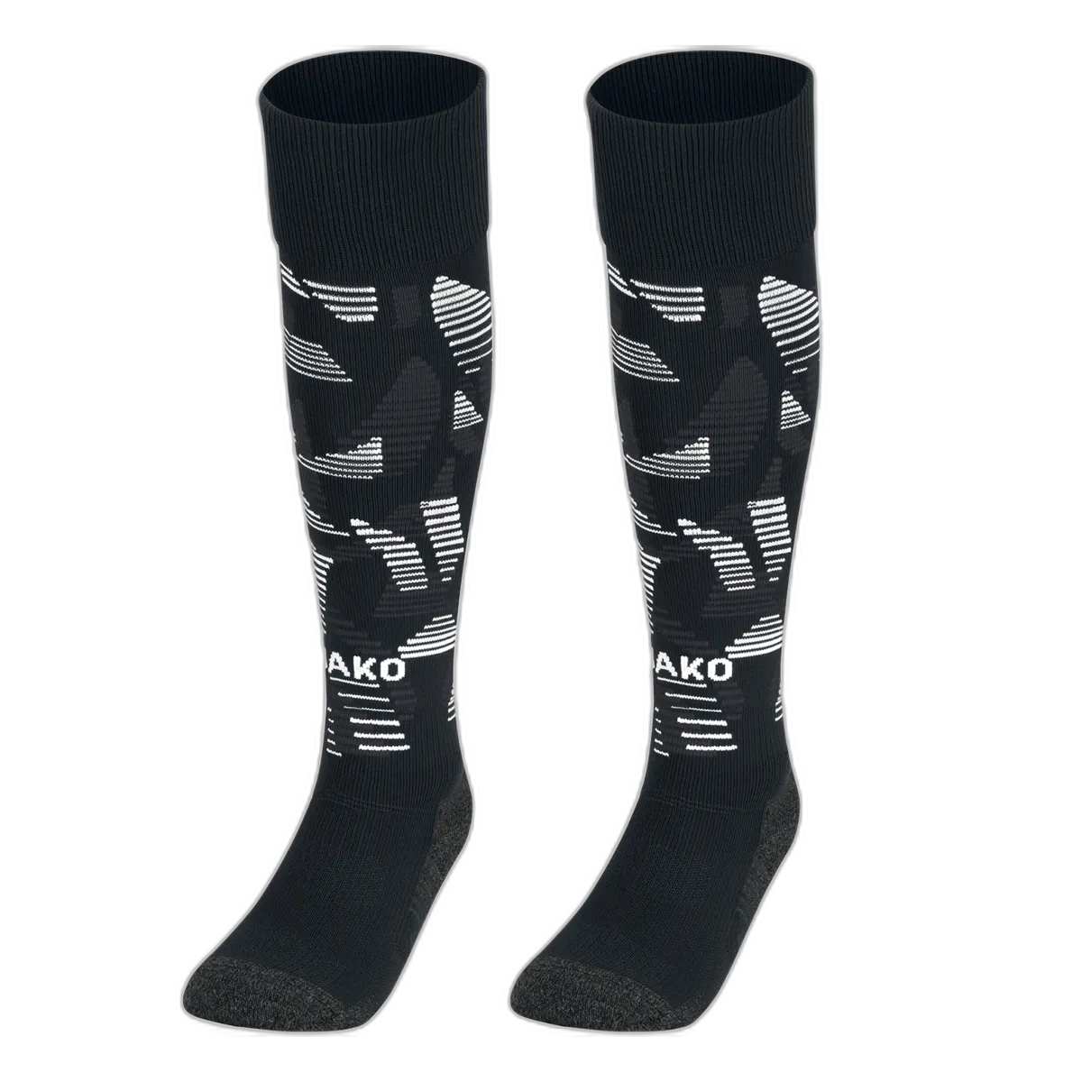 Jako Stutzenstrumpf Sonic Unisex schwarz/anthrazit/weiß Front
