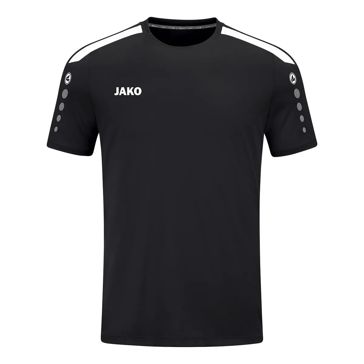 JAKO Trikot Power Kurzarm Kinder schwarz Front