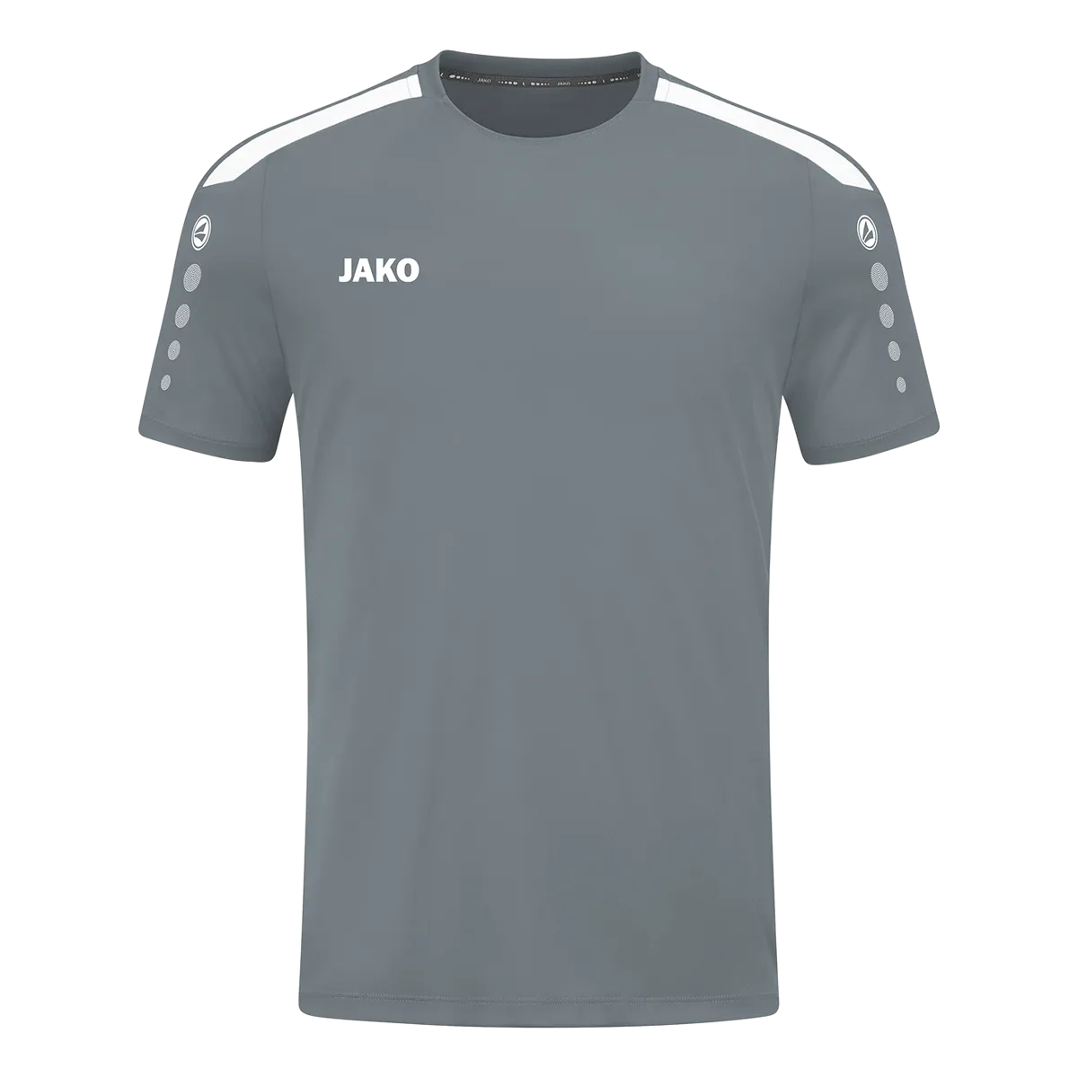 JAKO Trikot Power Kurzarm Kinder steingrau Front