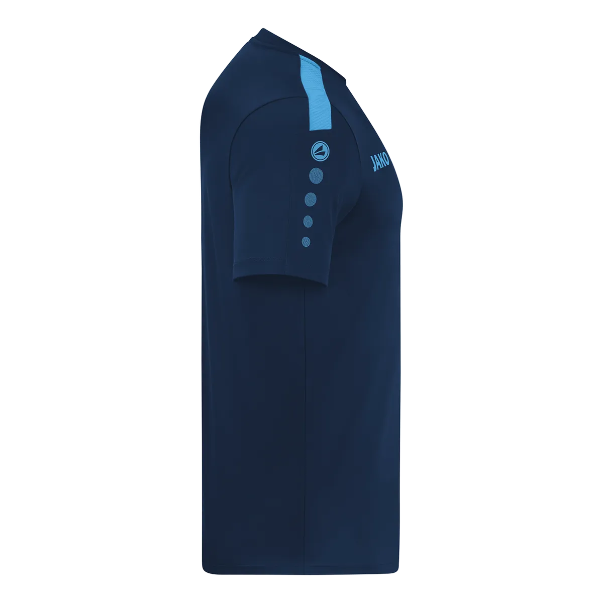JAKO Trikot Power Kurzarm Damen marine/skyblue Seite