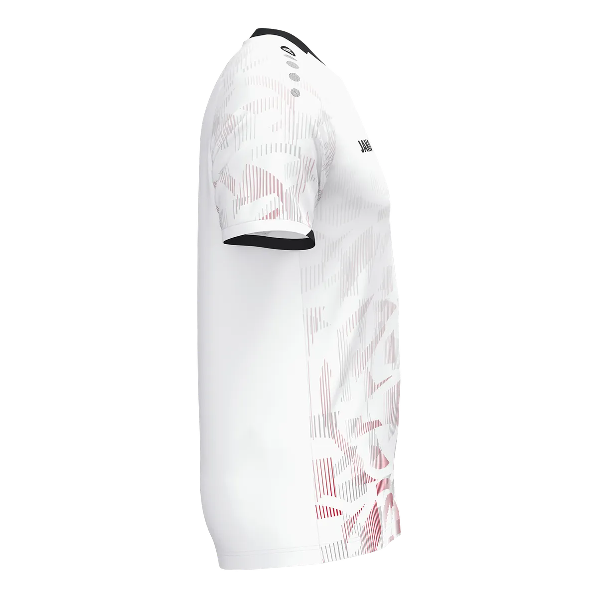 Jako Trikot Sonic Kurzarm Unisex weiß/rot/grau Detail
