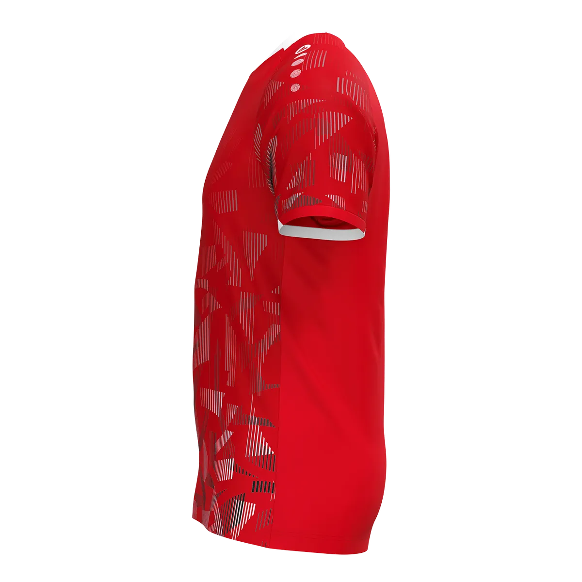 Jako Trikot Sonic Kurzarm Unisex rot/schwarz/weiß Seite