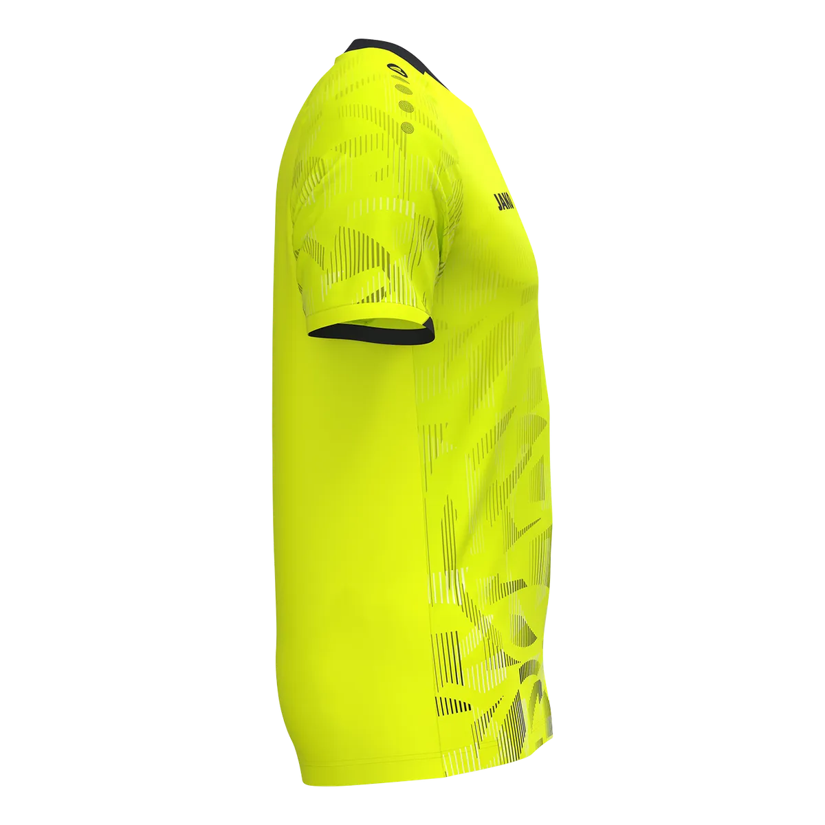 Jako Trikot Sonic Kurzarm Unisex neongelb/schwarz/weiß Detail
