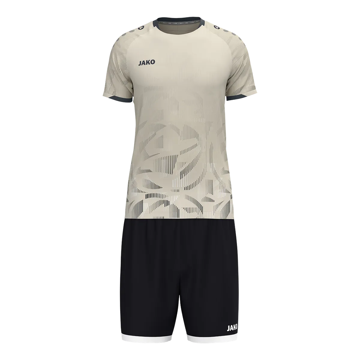 Jako Trikot Sonic Kurzarm Kinder off white/schwarz/weiß Kombination