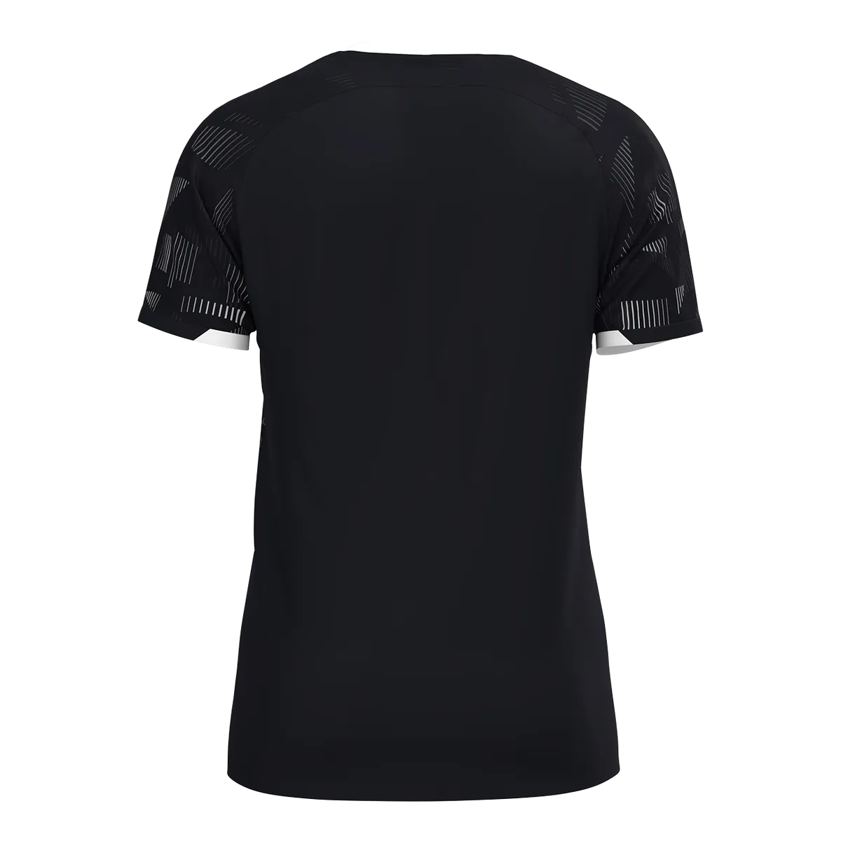 Jako Trikot Sonic Kurzarm Kinder schwarz/anthrazit/weiß Ruecken #farbe_schwarz-anthrazit-weiss