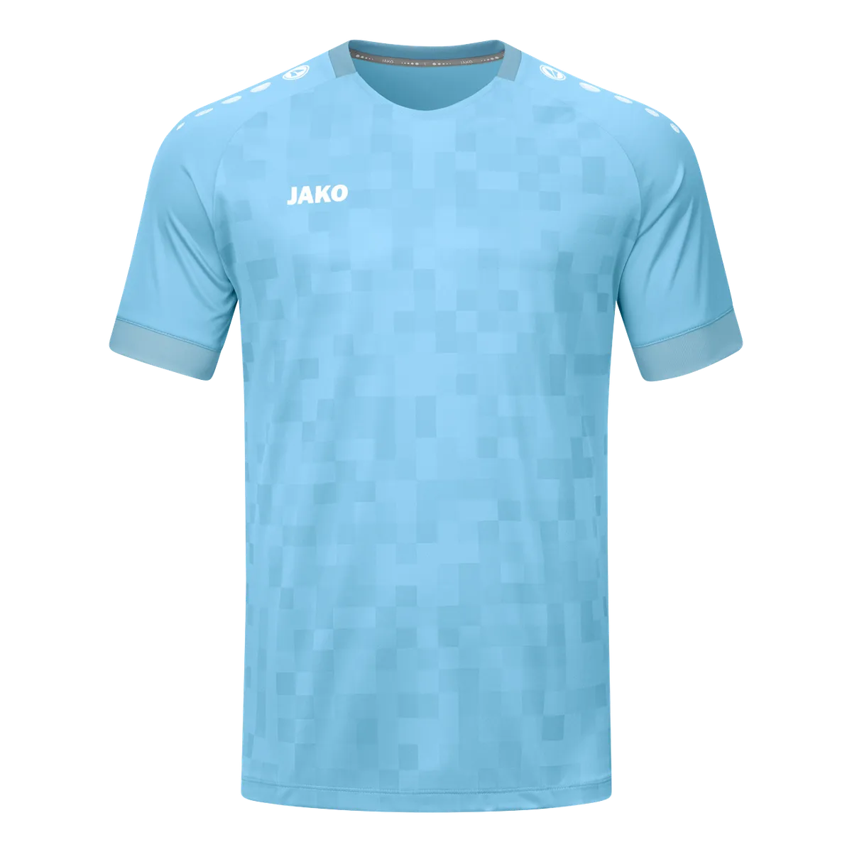 JAKO Trikot Pixel Kurzarm Kinder lightblue Front