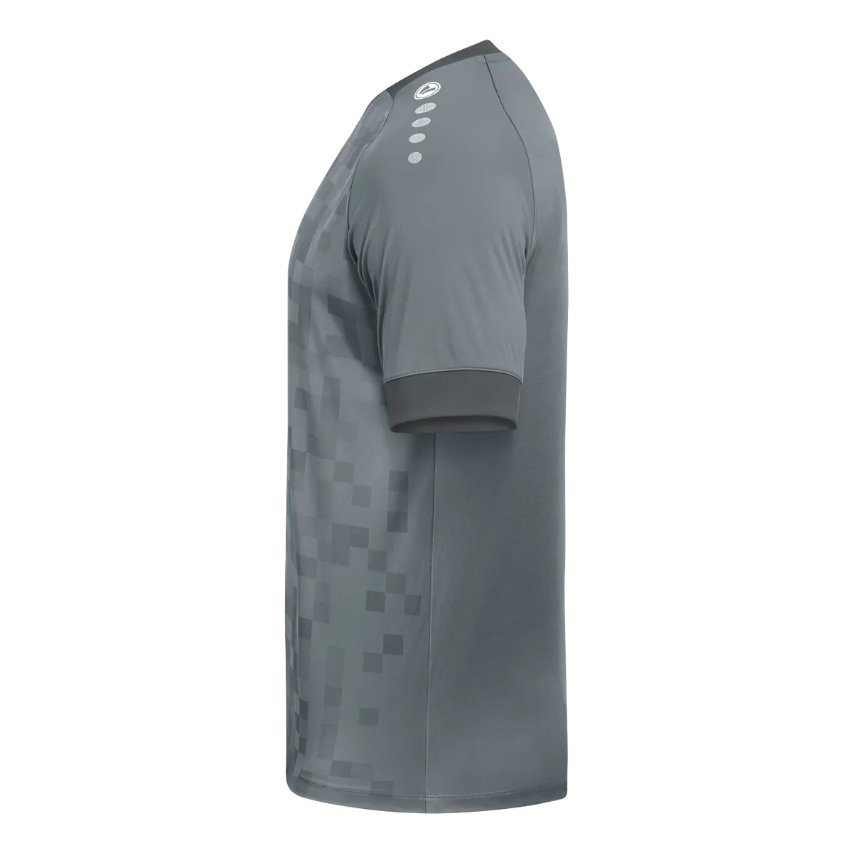 JAKO Trikot Pixel Kurzarm Unisex steingrau Seite