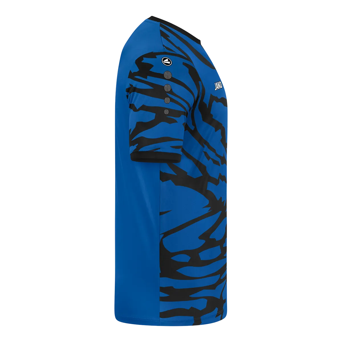JAKO Trikot Animal Kurzarm Unisex sportroyal/schwarz Seite