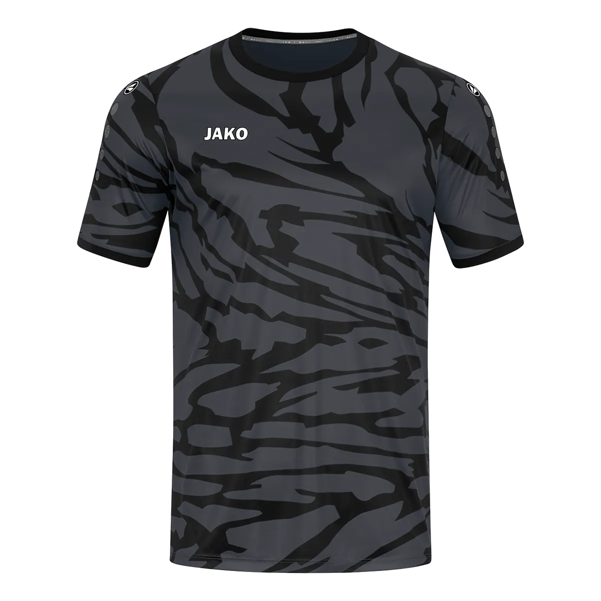 JAKO Trikot Animal Kurzarm Kinder anthrazit/schwarz Front