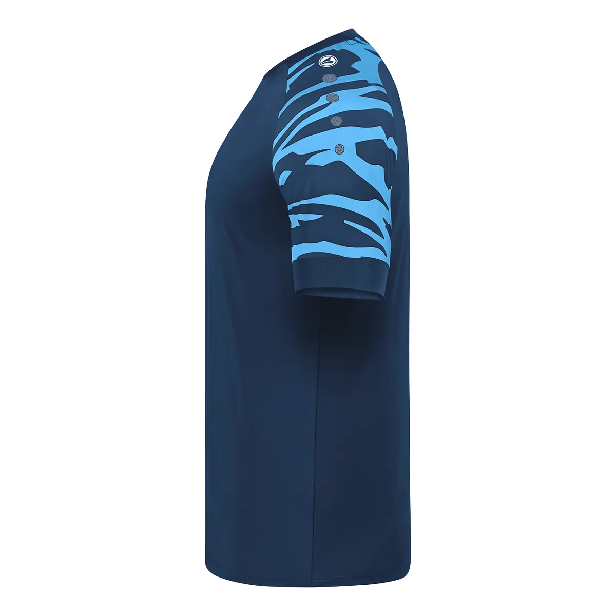JAKO Trikot Wild Kurzarm Unisex navy/skyblue Seite