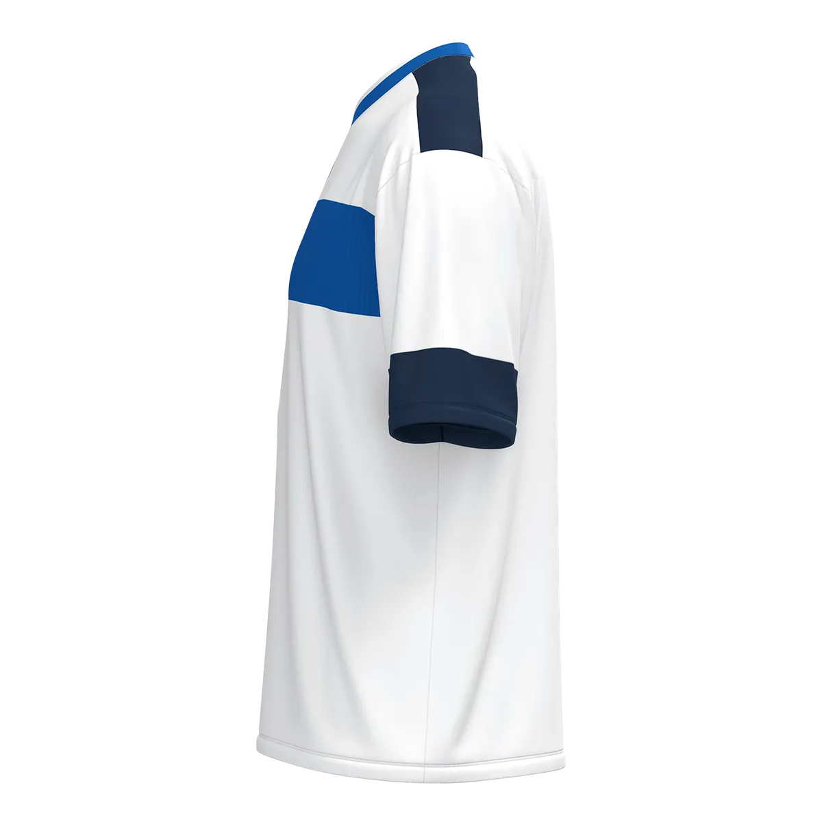 JAKO Trikot Club 92 Kurzarm Unisex weiß/royal/marine Seite