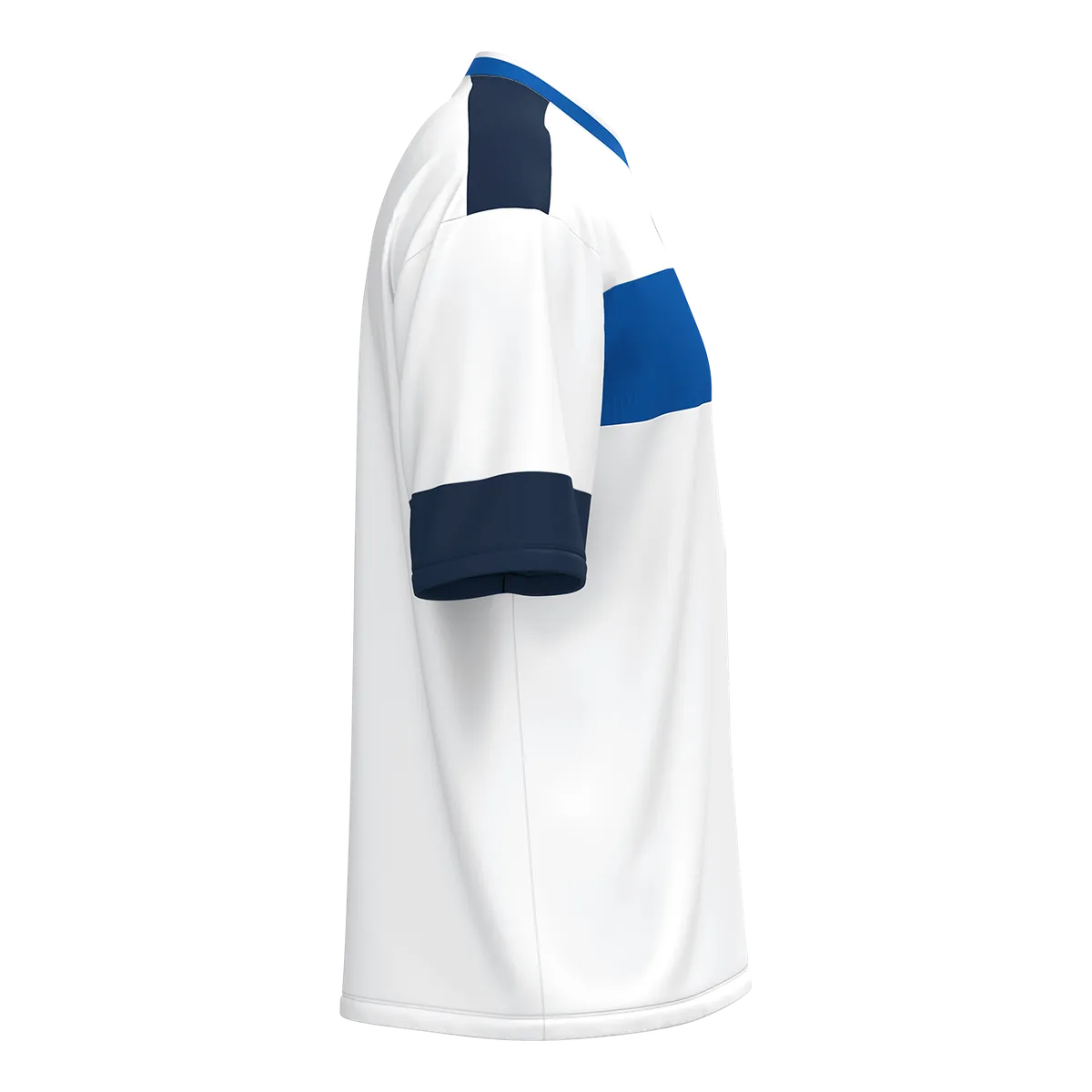 JAKO Trikot Club 92 Kurzarm Unisex weiß/royal/marine Seite