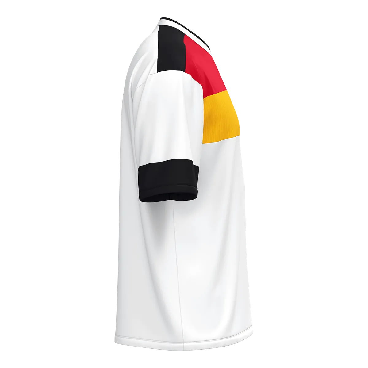 JAKO Trikot Club 92 Kurzarm Unisex weiß/gelb/rot/schwarz Seite