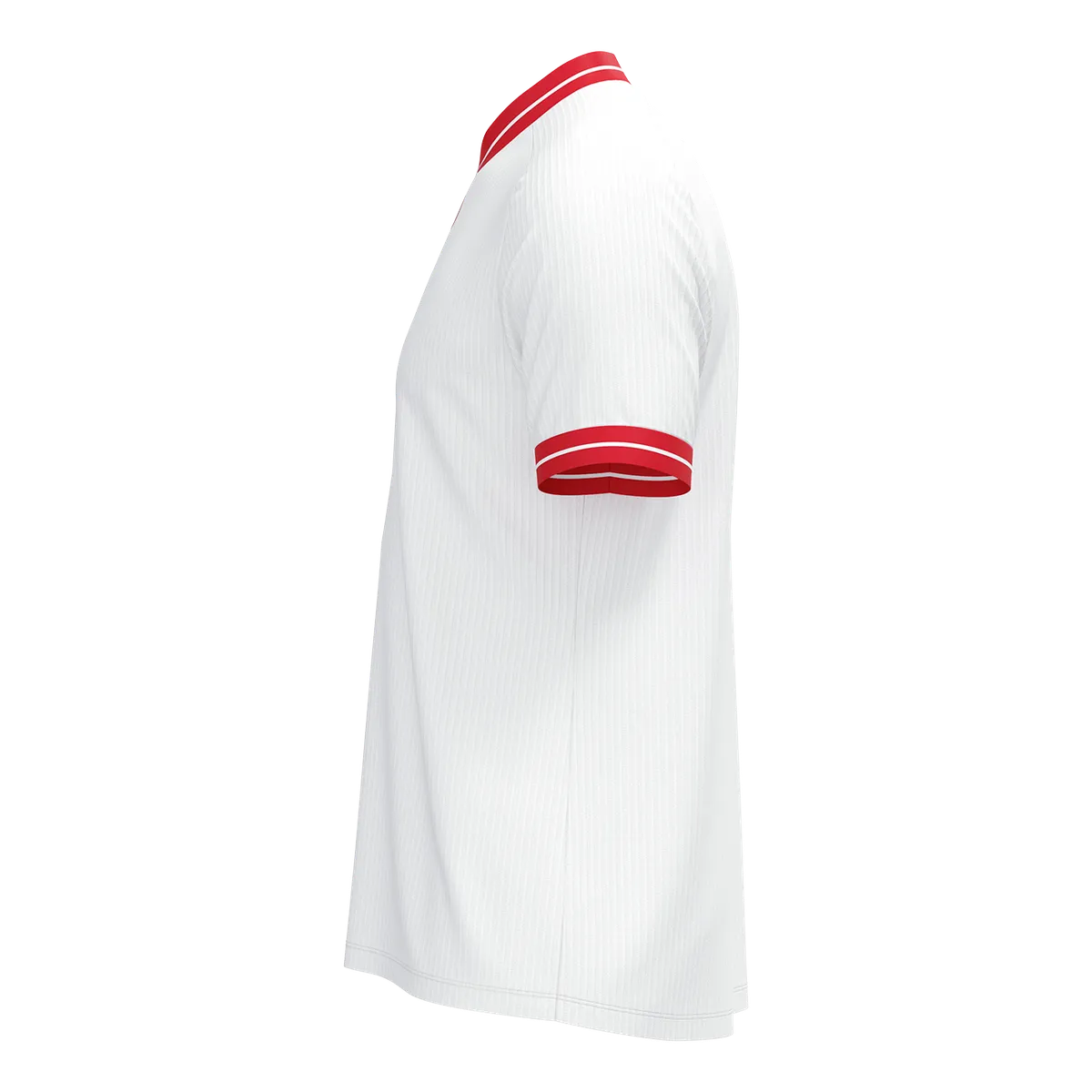 JAKO Trikot Retro Kurzarm Unisex weiß/rot Seite