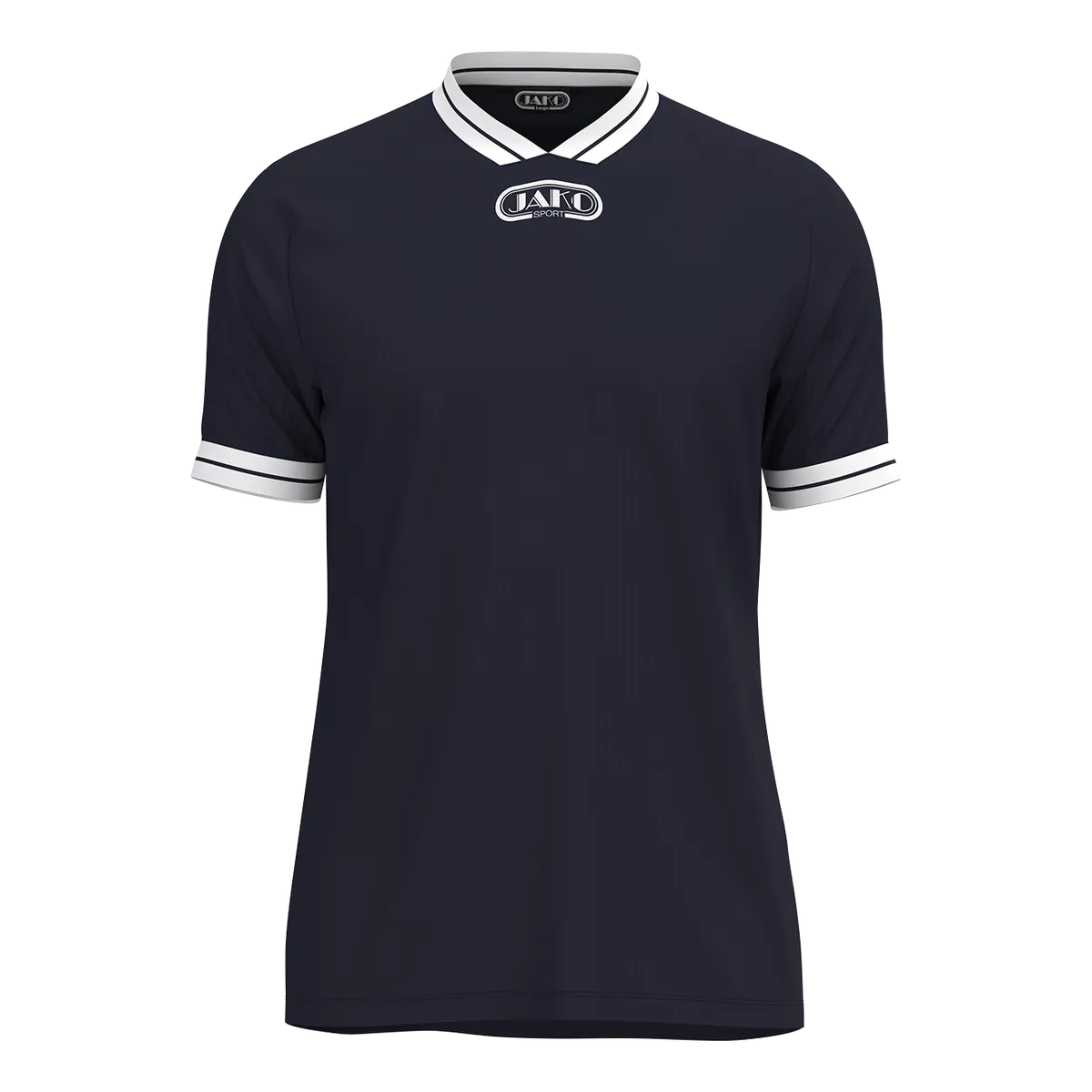 JAKO Trikot Retro Kurzarm Unisex marine Front