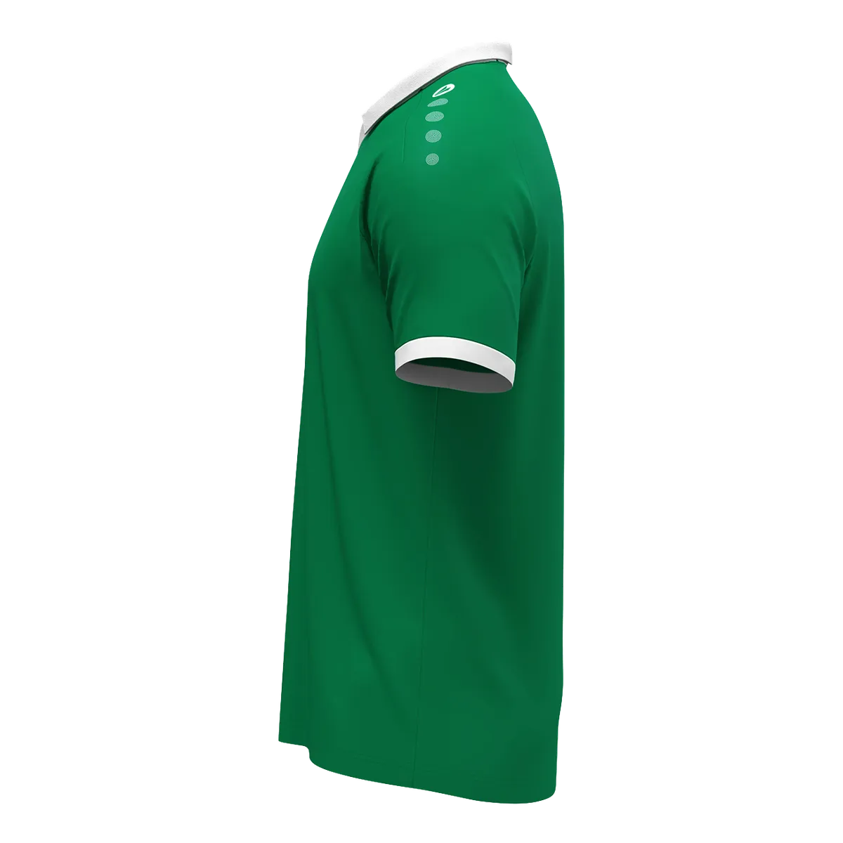 JAKO Trikot Glory Kurzarm Unisex dunkelgrün/weiß Seite