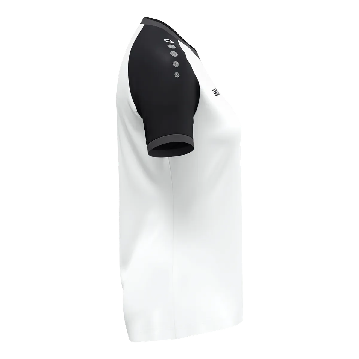 JAKO Trikot Dynamic Kurzarm Damen weiß/schwarz/anthrazit Seite