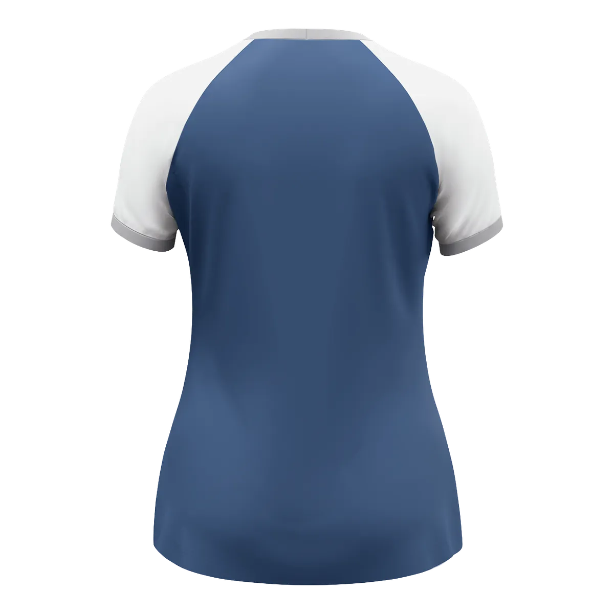 JAKO Trikot Dynamic Kurzarm Damen nachtblau/weiß/hellgrau Rücken