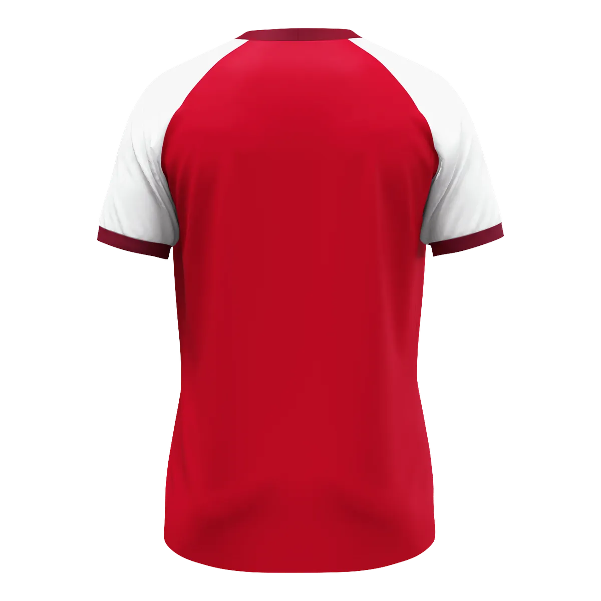 JAKO Trikot Dynamic Kurzarm Unisex rot/weiß/dunkelrot Rücken