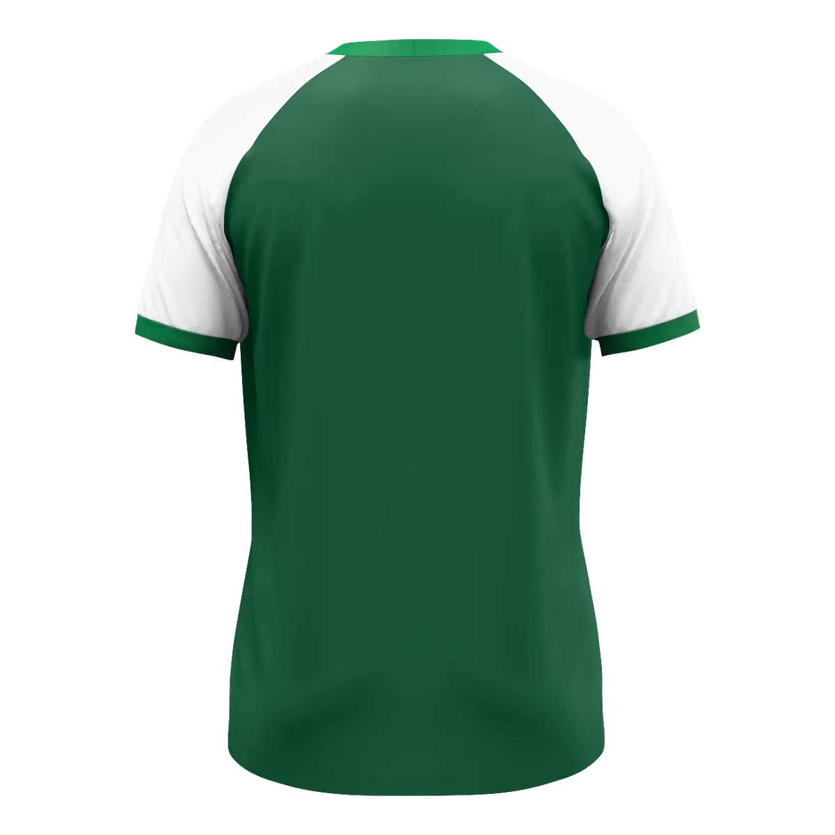 JAKO Trikot Dynamic Kurzarm Unisex dunkelgrün/weiß/grün Rücken