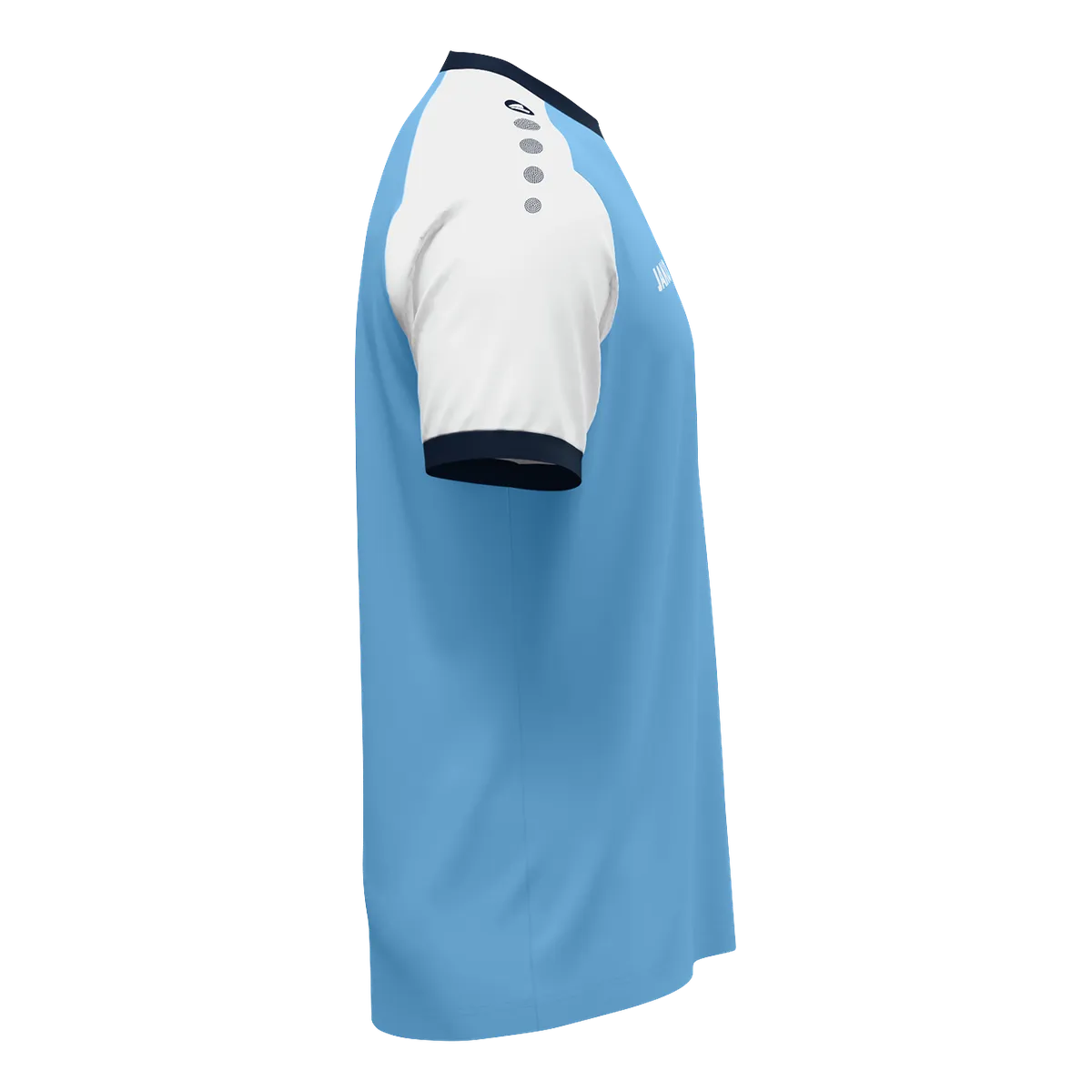 JAKO Trikot Dynamic Kurzarm Kinder skyblue/weiß/marine Seite