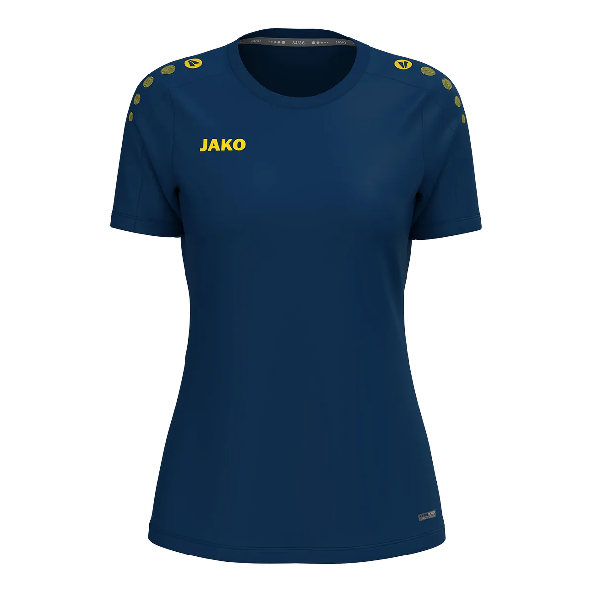 JAKO T-Shirt ONE Kurzarm Damen navy/citro Front