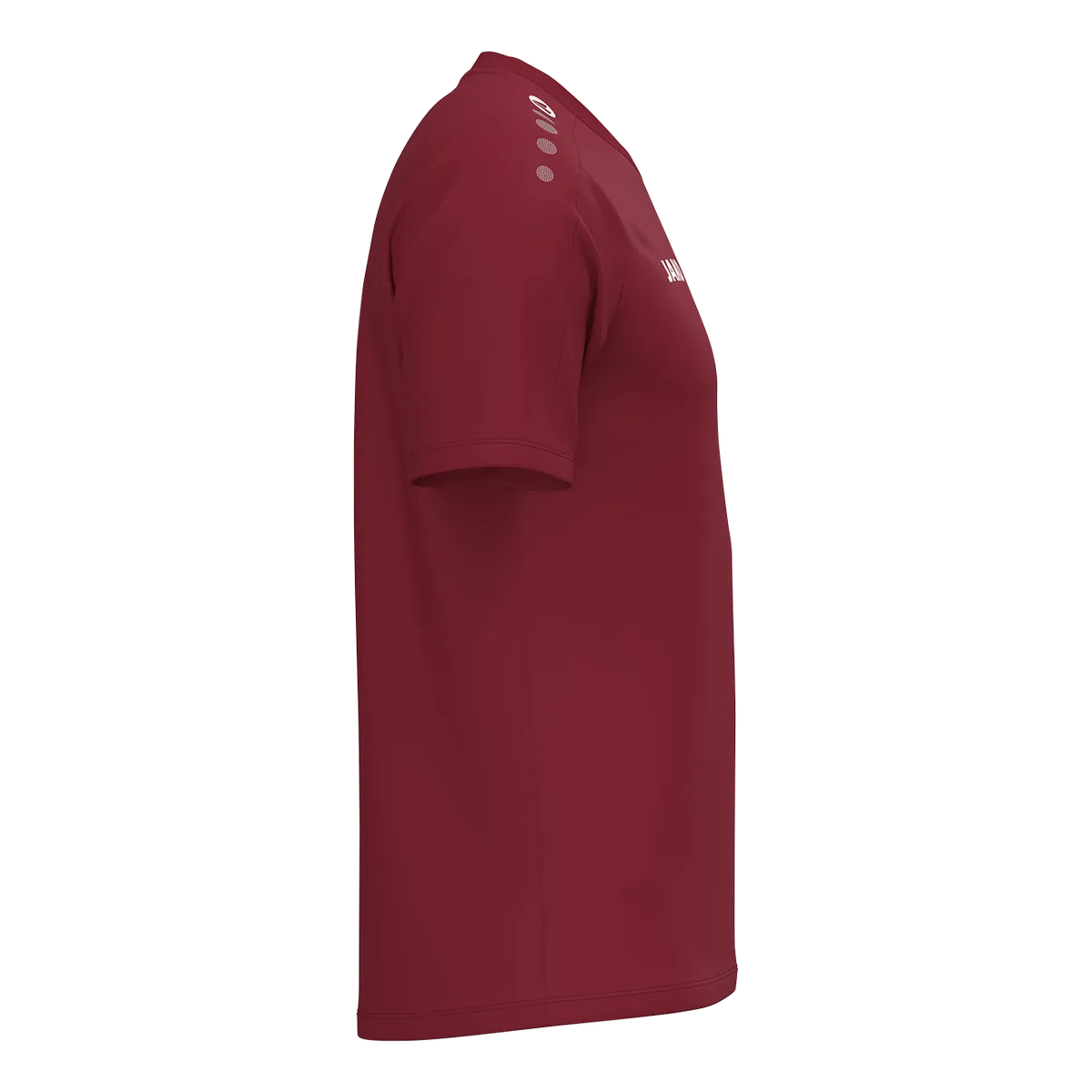 JAKO T-Shirt ONE Kurzarm Kinder bordeaux Seite
