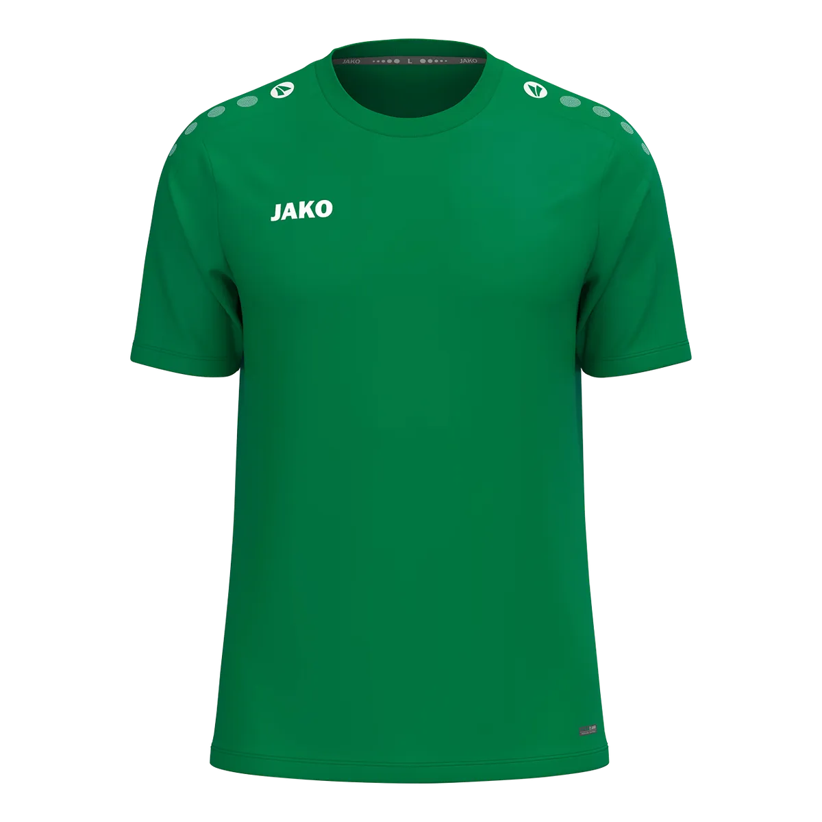 JAKO T-Shirt ONE Kurzarm Unisex sportgrün Front