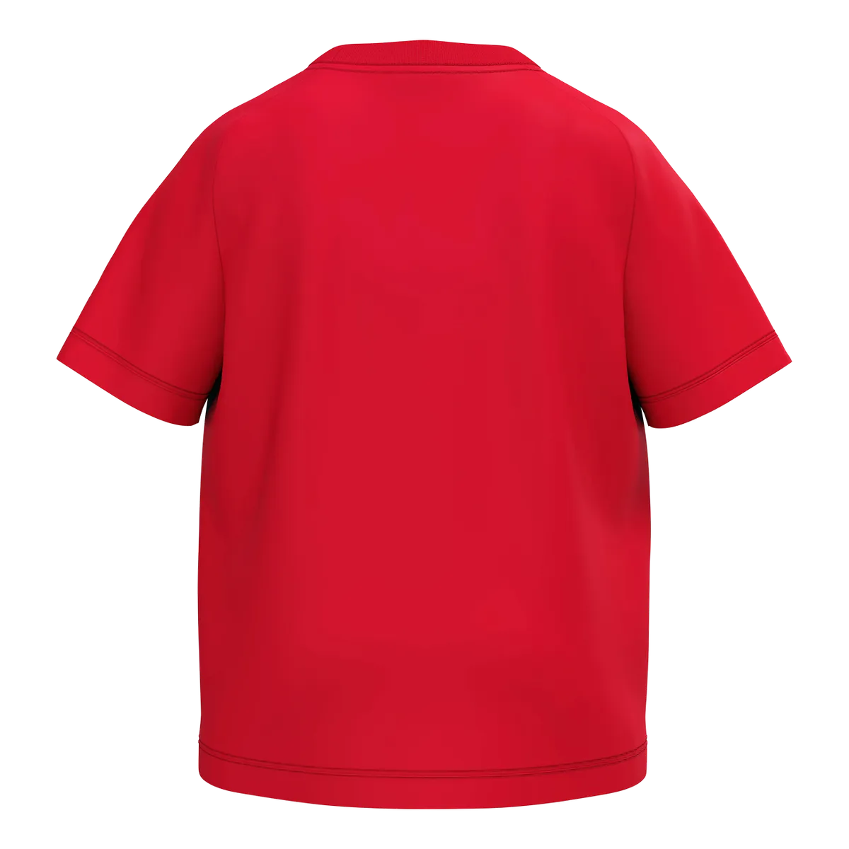 JAKO T-Shirt ONE Cotton Kurzarm Kinder rot Rücken #farbe_rot