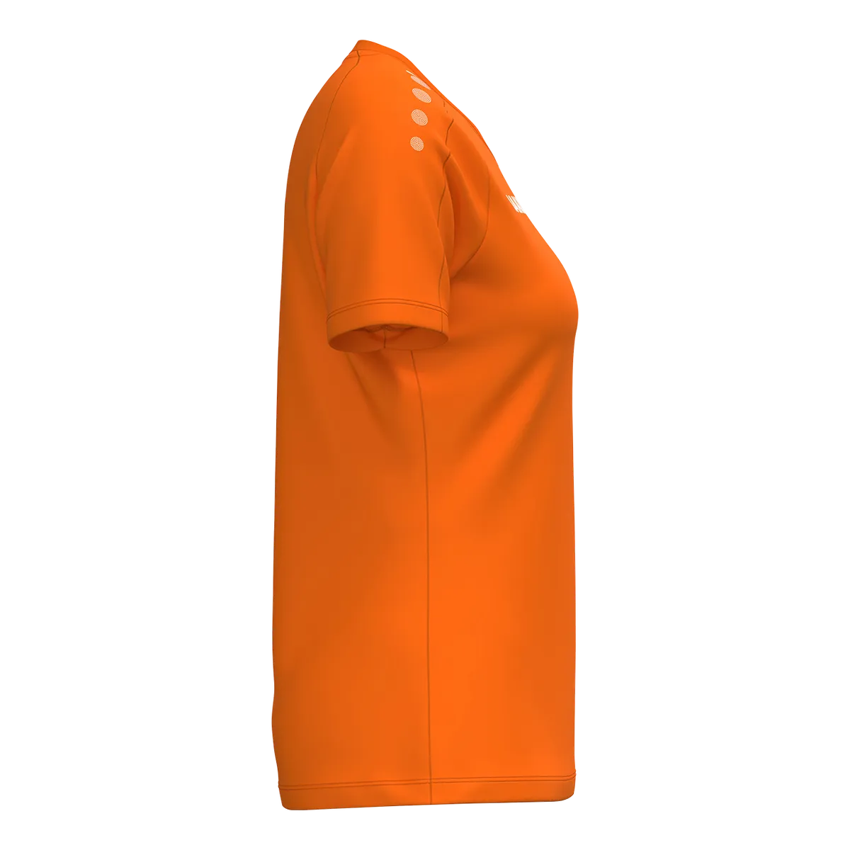 JAKO T-Shirt ONE Cotton Kurzarm Damen neonorange Seite