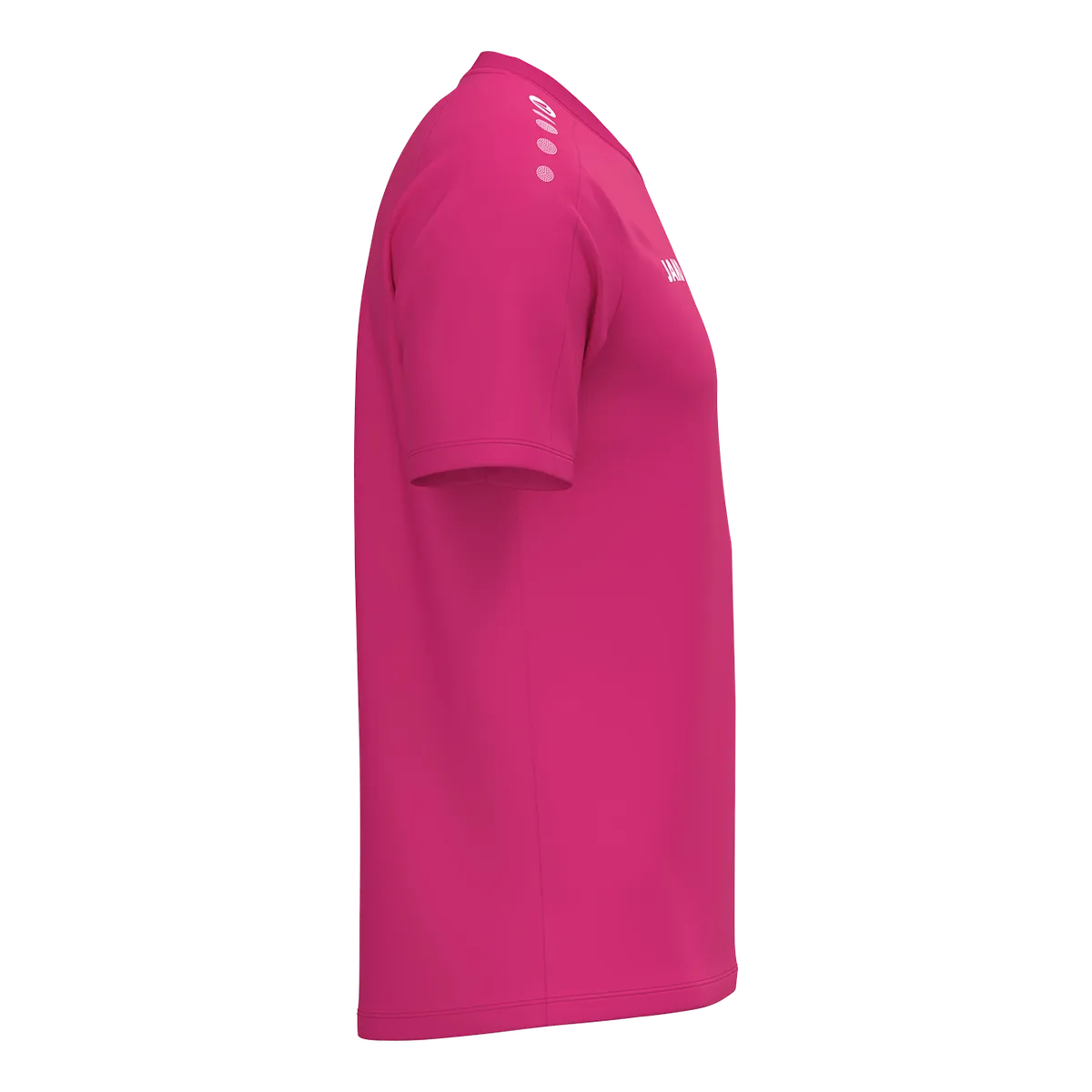 JAKO T-Shirt ONE Cotton Kurzarm Unisex deep pink Seite