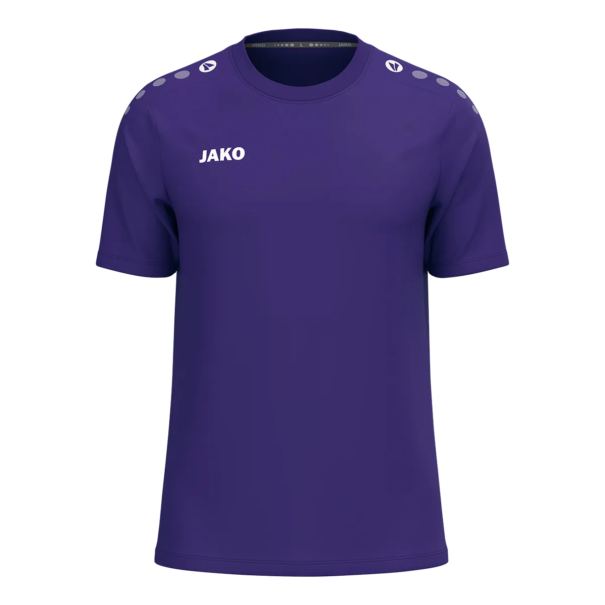 JAKO T-Shirt ONE Cotton Kurzarm Kinder violett Front