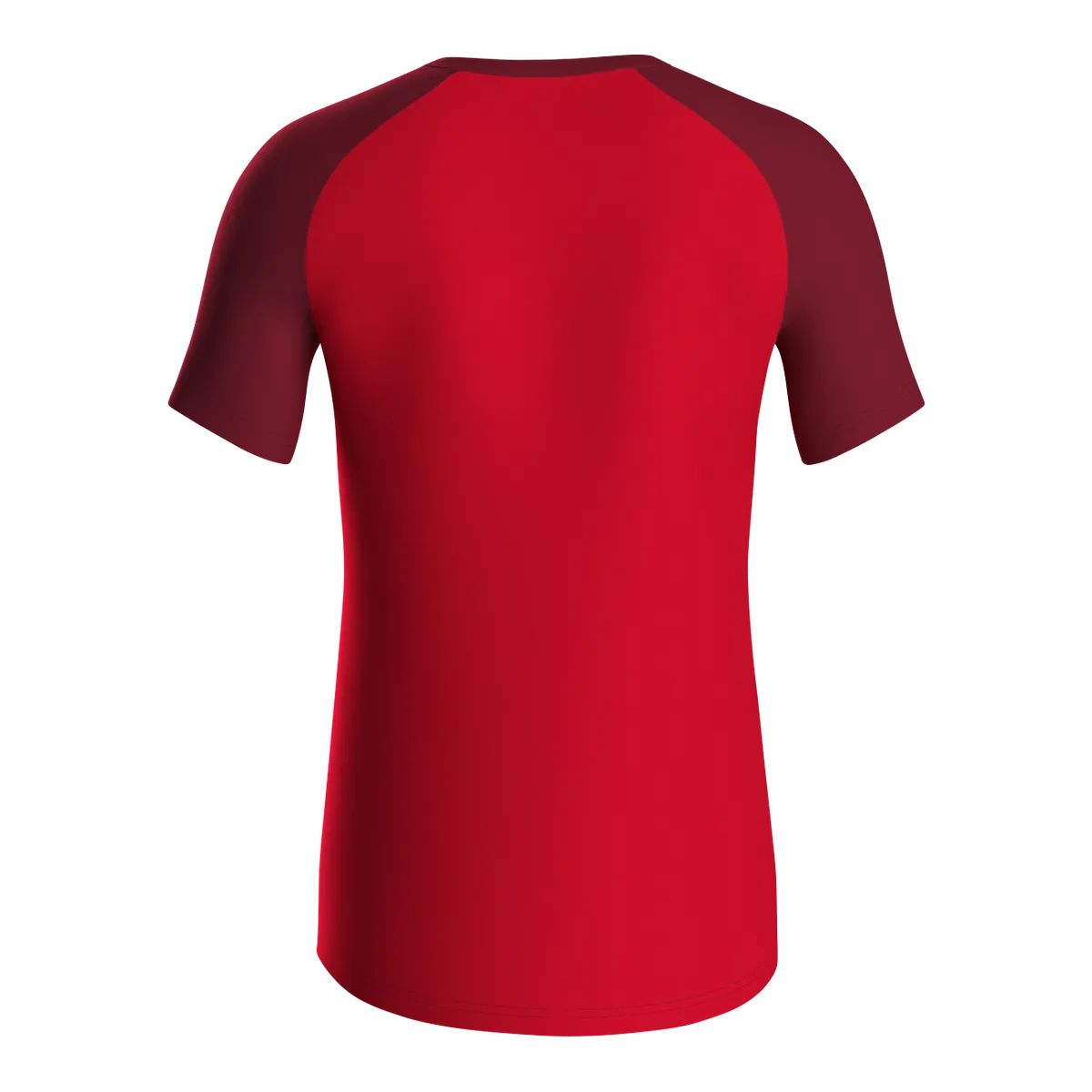 JAKO T-Shirt Iconic Kurzarm Unisex rot/weinrot Rücken