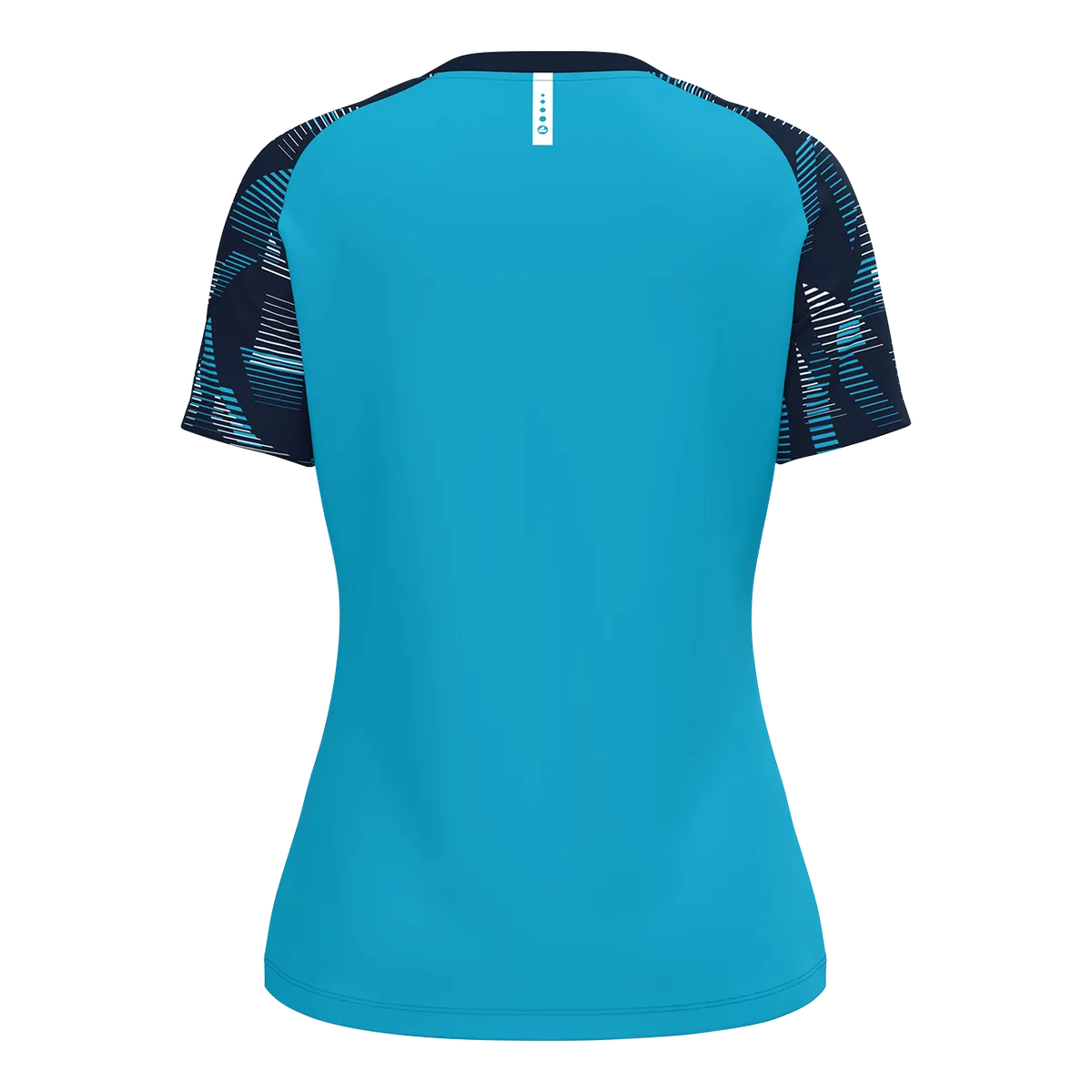 JAKO T-Shirt Sonic Kurzarm Damen aqua/marine Rücken