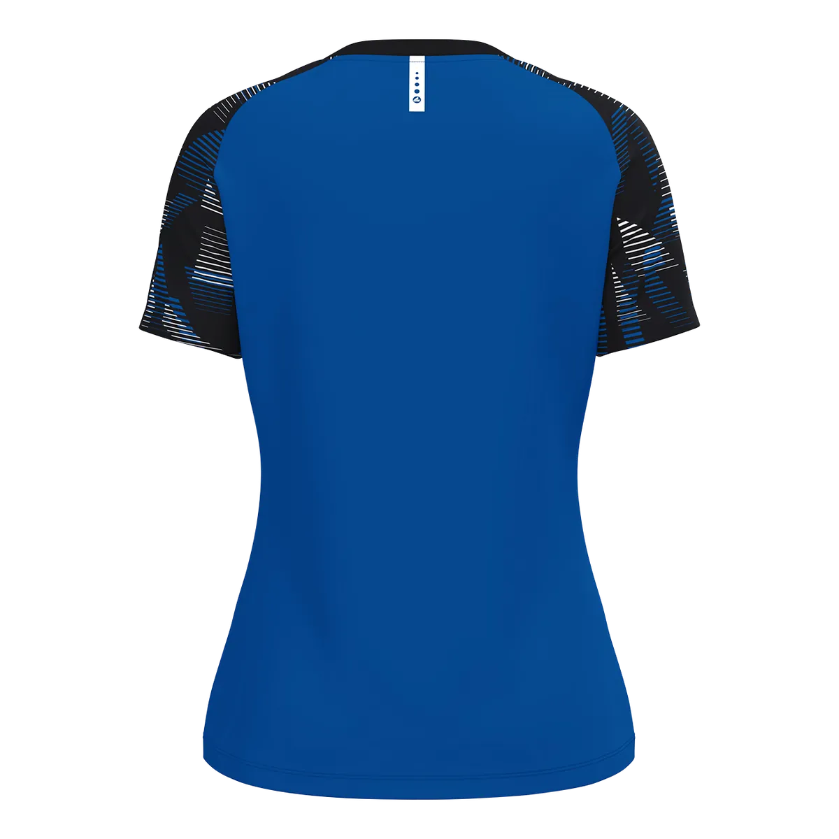 JAKO T-Shirt Sonic Kurzarm Damen royal/schwarz Rücken #farbe_royal-schwarz