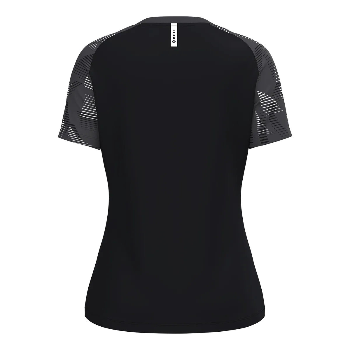 JAKO T-Shirt Sonic Kurzarm Damen schwarz/anthrazit Rücken