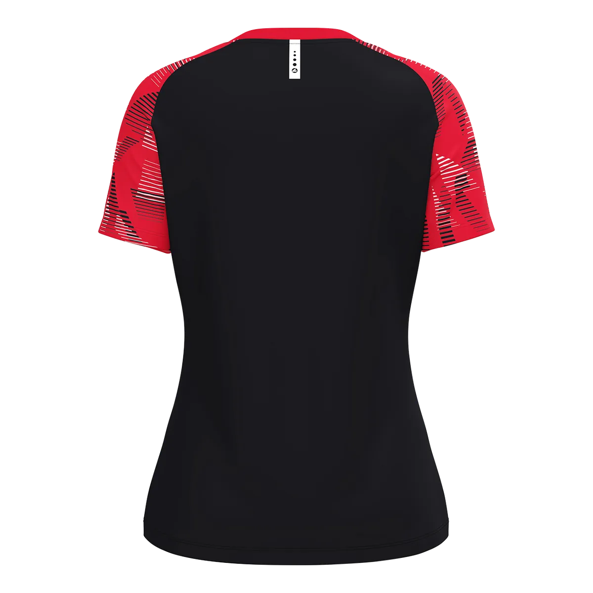 JAKO T-Shirt Sonic Kurzarm Damen schwarz/rot Rücken