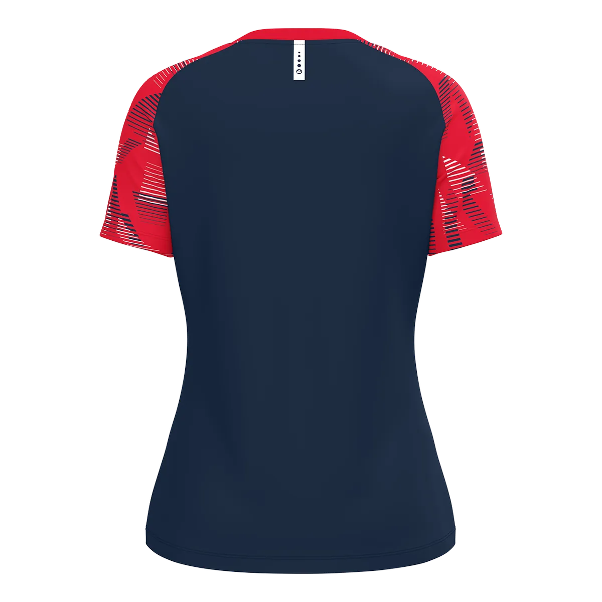 JAKO T-Shirt Sonic Kurzarm Damen marine/rot Rücken