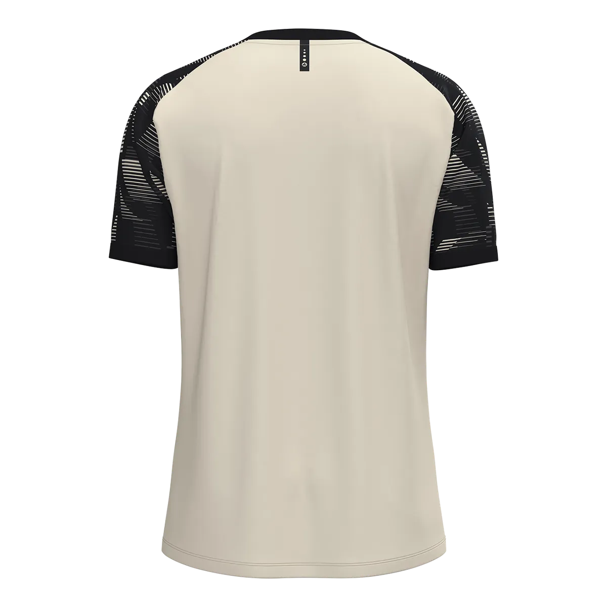 JAKO T-Shirt Sonic Kurzarm Unisex off white/schwarz Rücken