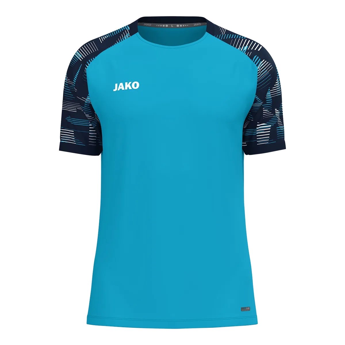 JAKO T-Shirt Sonic Kurzarm Unisex aqua/marine Front
