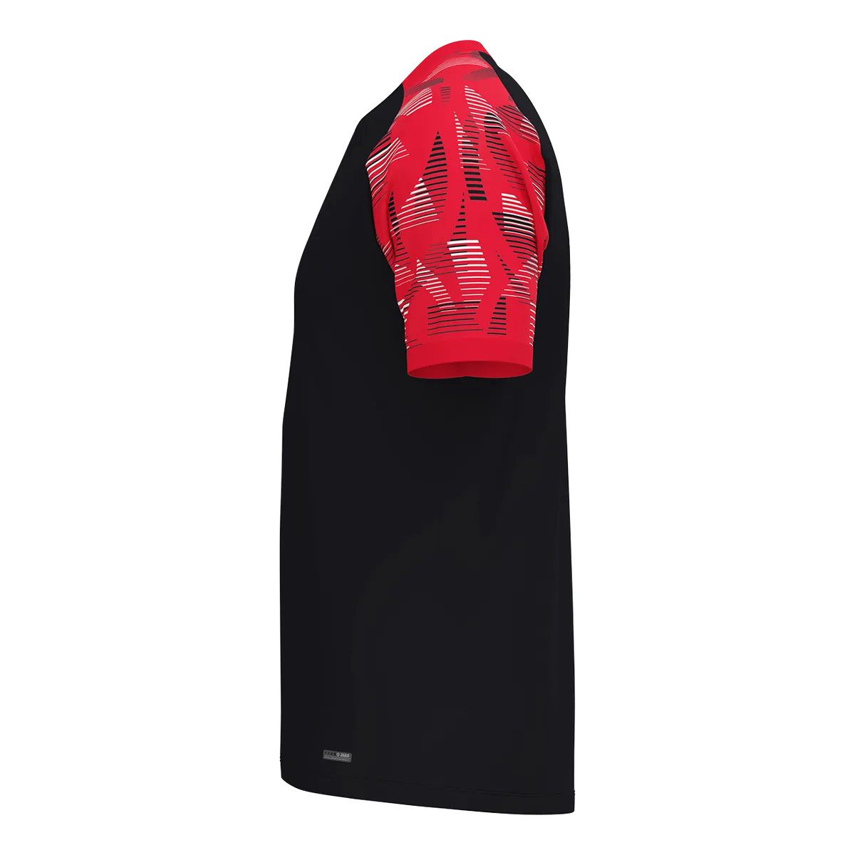 JAKO T-Shirt Sonic Kurzarm Kinder schwarz/rot Seite