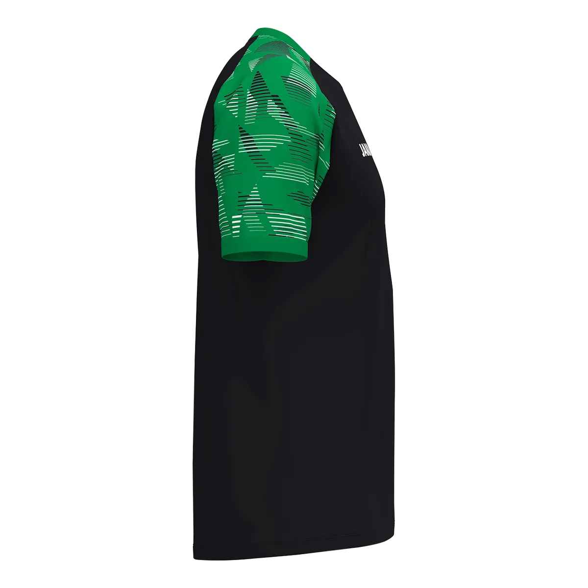 JAKO T-Shirt Sonic Kurzarm Kinder schwarz/grün Seite