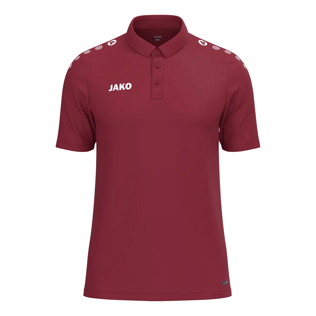 JAKO Poloshirt ONE Kurzarm Kinder bordeaux Front