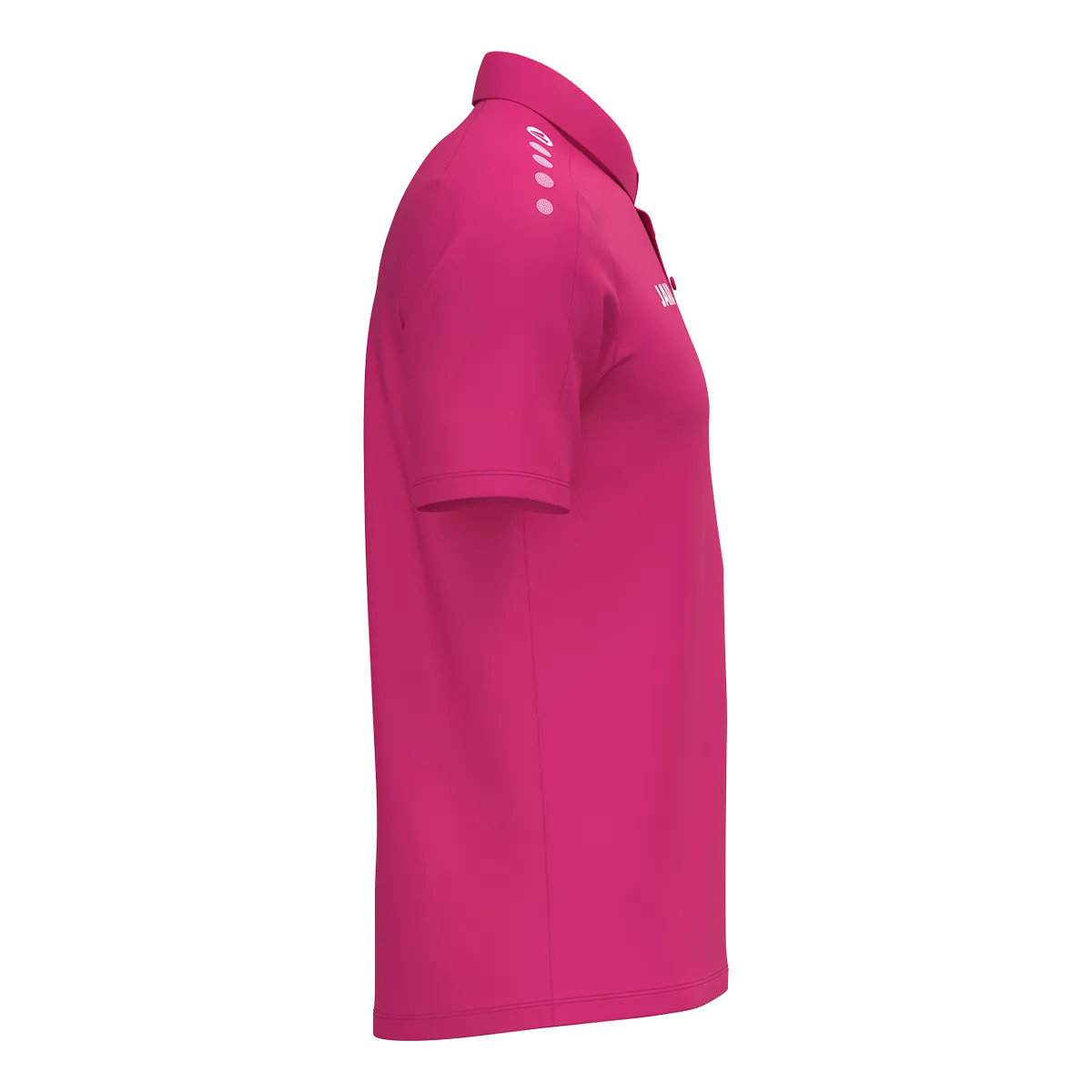 JAKO Poloshirt ONE Kurzarm Kinder deep pink Seite